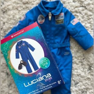 American Girl Doll Luciana Vegas Flight Suit